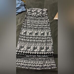 Rue21 elephant Maxi Skirt